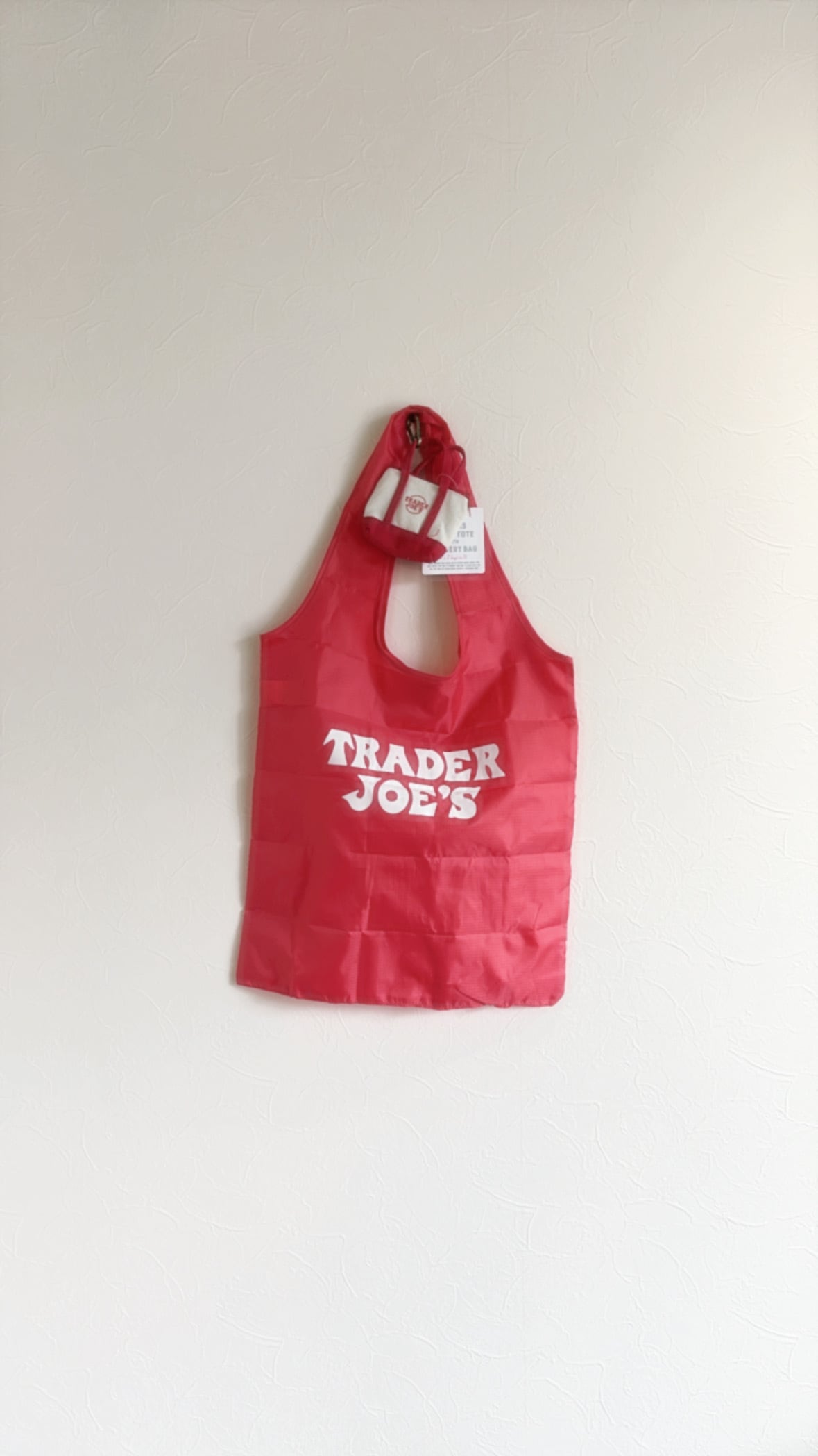 トレジャー・ジョーズ/Trader joe's】 キャンバスマイクロトート