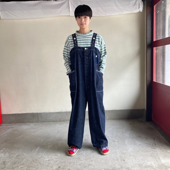 INDIMARK インディマーク ジーンズ レディース セミフレアパンツ