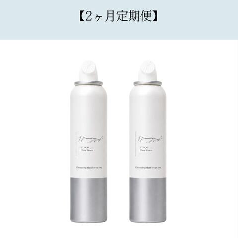 【2ヶ月定期便】濃密炭酸洗顔 iRバブルウォッシュ 120g 2本セット 5%OFF