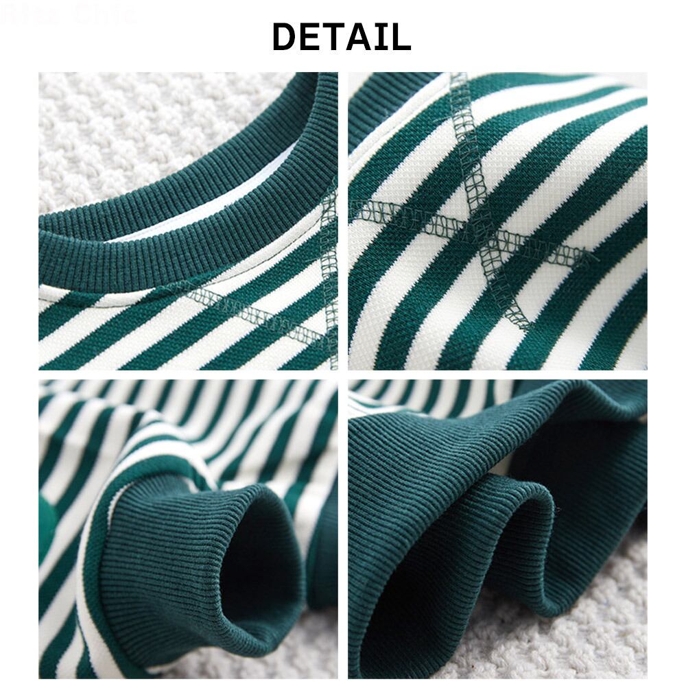 【送料無料】 子供服 男の子 女の子 キッズ 長袖 スウェット トレーナー ボーダー 韓国 春秋冬 裏起毛 裏起毛なし おしゃれ カジュアル ゆったり 長袖 小学生 柔らかい 厚手 大人可愛い 大人女子