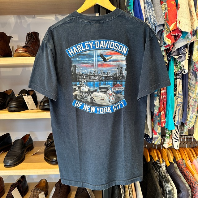HARLEY-DAVIDSON "NEW YORK CITY" T-SHIRT BLACK OLD MODEL