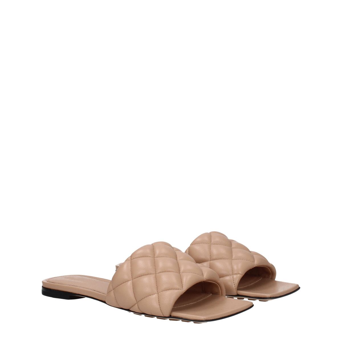 【新品】BOTTEGA VENETA ボッテガヴェネタ レディース スライドサンダル レザー ピンク 627710VBRR09912