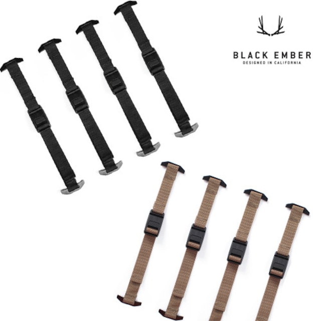 Black Ember ブラックエンバー FORGE MAGLOCK COMPRESSION STRAPS フォージ マグロック コンプレッションストラップ 4本セット 7219034