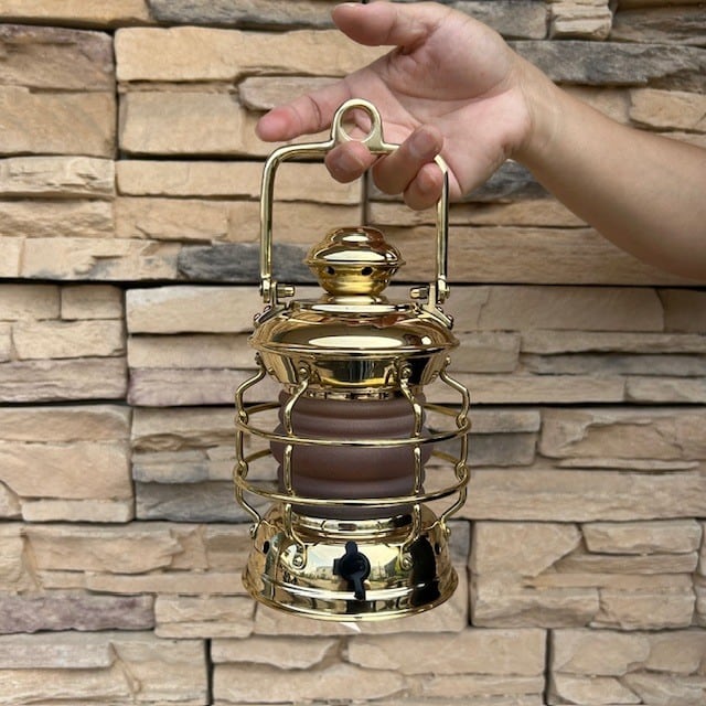 VERMONT LANTERNS ＜バーモントランタン＞ 】LED Brass Mini Nelson