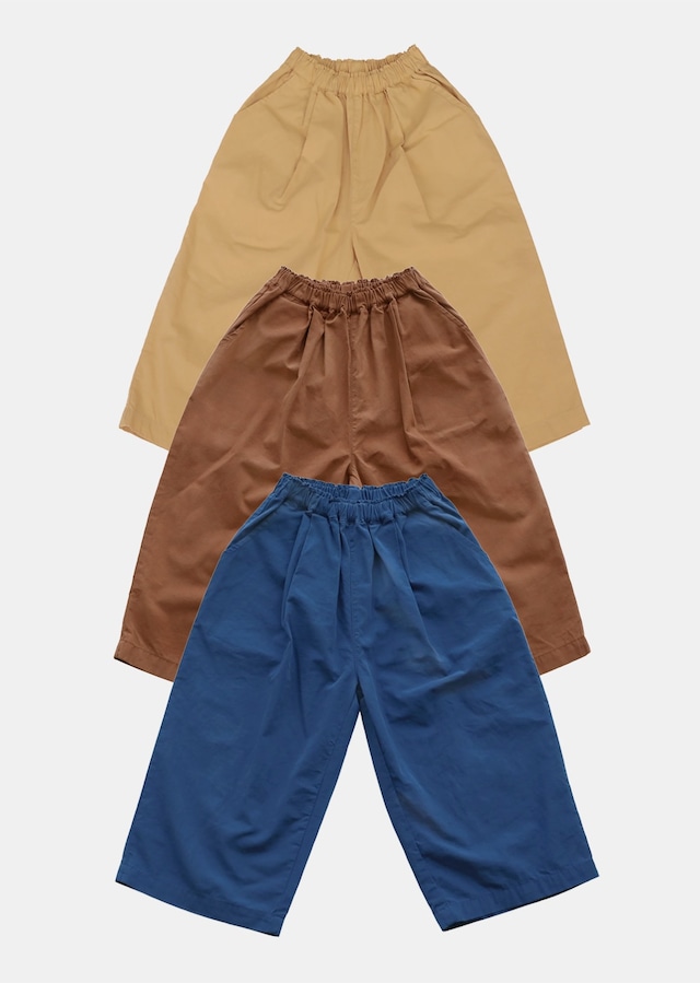 【取寄】mardi amber|cotton wide pants|コットンワイドパンツ|XS-2XL|kids|26 autumn