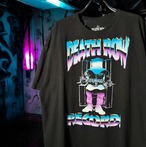 DEATH ROW RECORD Tシャツ　ラッパーTシャツ　ヒップホップ　ウェッサイ　黒