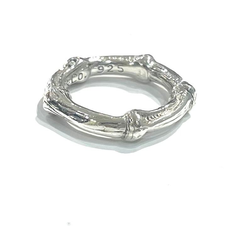 ティファニー TIFFANY バンブー リング 12号 YG 750 希少 TIFFANY&CO.】2032 TIFFANY &CO バンブーリング 12号／シルバー925