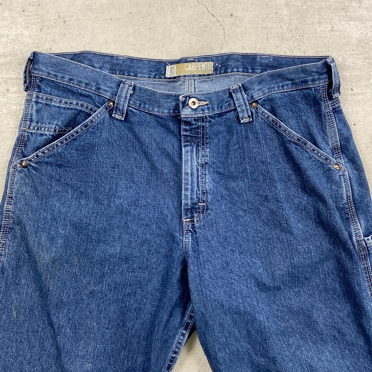 Lee DUNGAREES リー デニムペインターパンツ メンズW38 古着 ワーク 