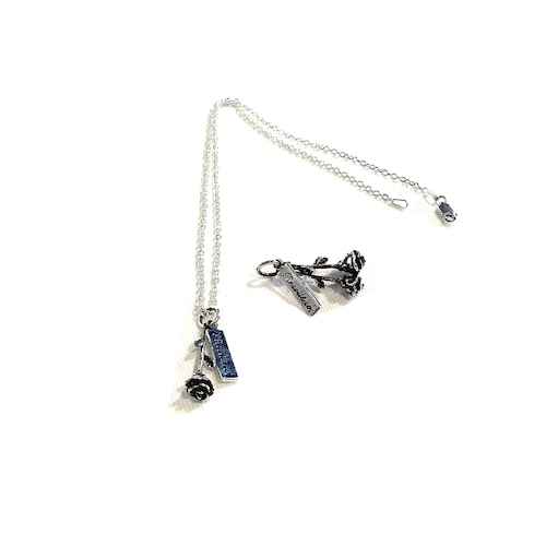 Recoil&co MiniatureRose bouquetPendant ミニチュアローズブーケペンダント　Silver 925 Jewelry accessory fashion