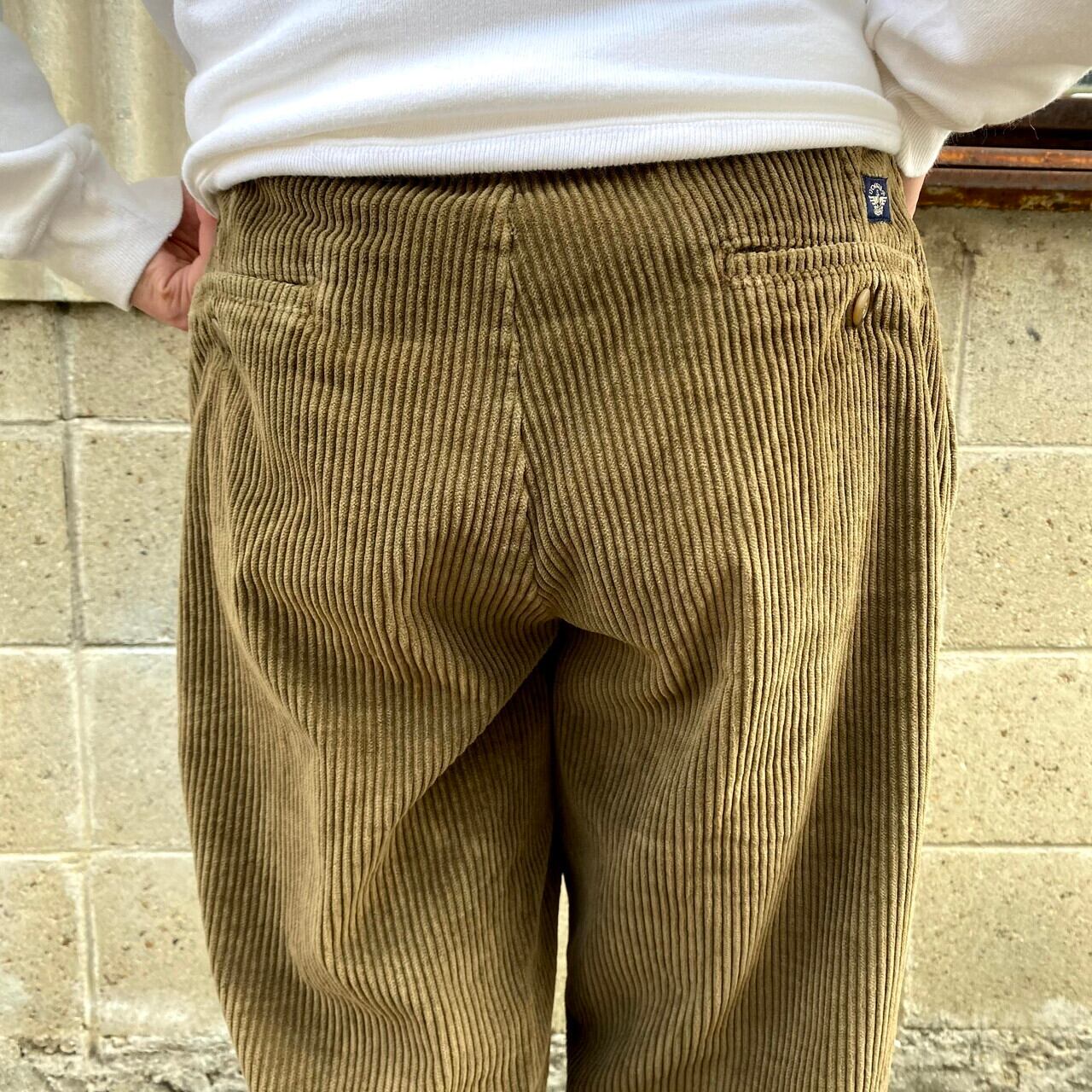 DOCKERS 太畝 ツータック コーデュロイパンツ メンズw36 /eaa346344