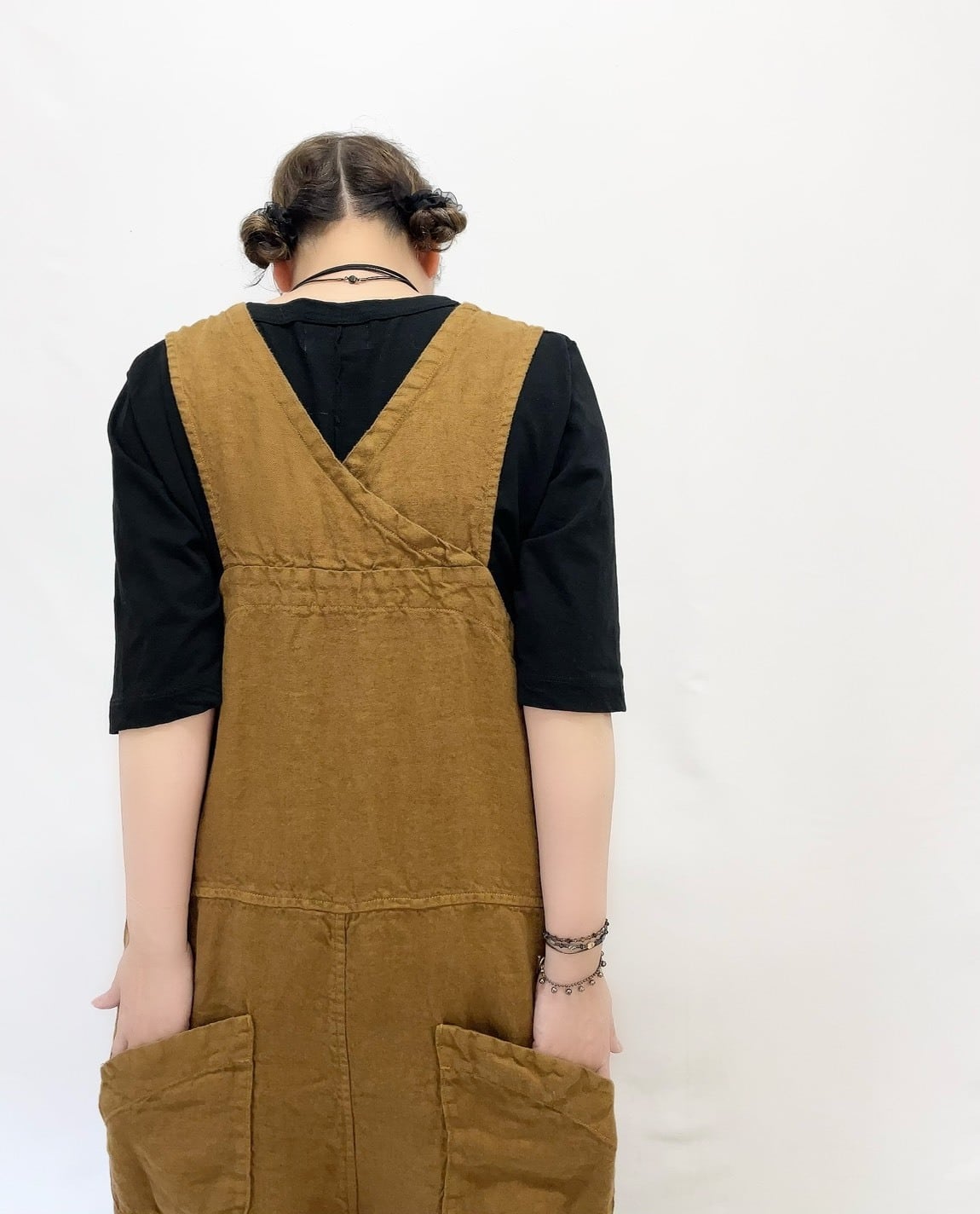 tumugu】ソリトリネンサロペット / TB23246b | syozikiya online shop