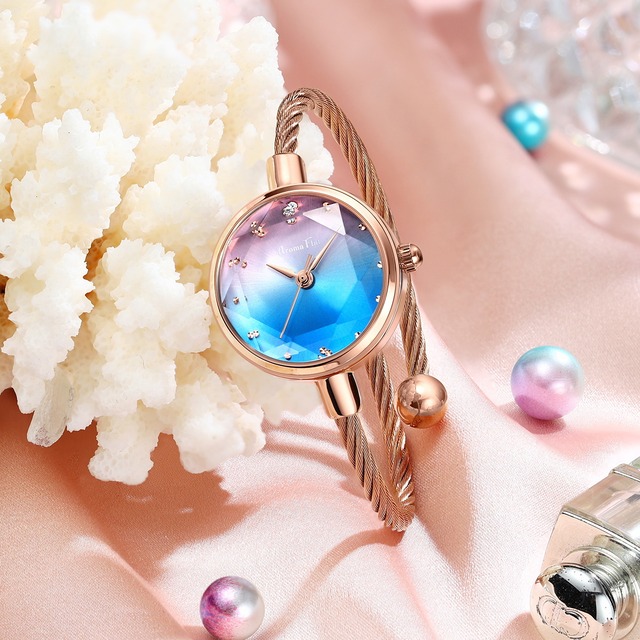 AromaFlat Z1688S Ocean 腕時計　レディース