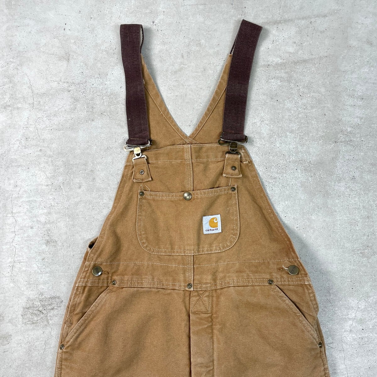 80年代 USA製 Carhartt カーハート ダック地 ダブルニー