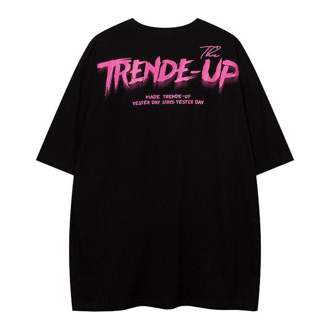 MEDM 半袖Tシャツ ロゴ プリント 男女兼用 ルーズ ストリート 2color ユニセックス Tシャツ 半袖 イラスト 英字 クルーネック
