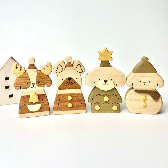 クリスマスのワンちゃんたち | シュテルン工房