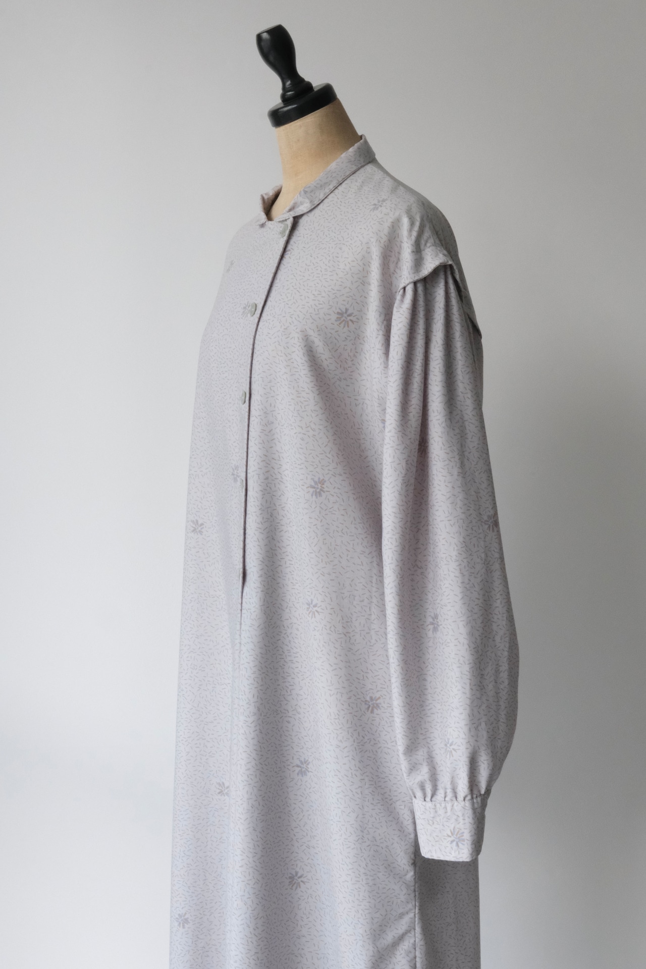 Marimekko floral print lavender gray dress