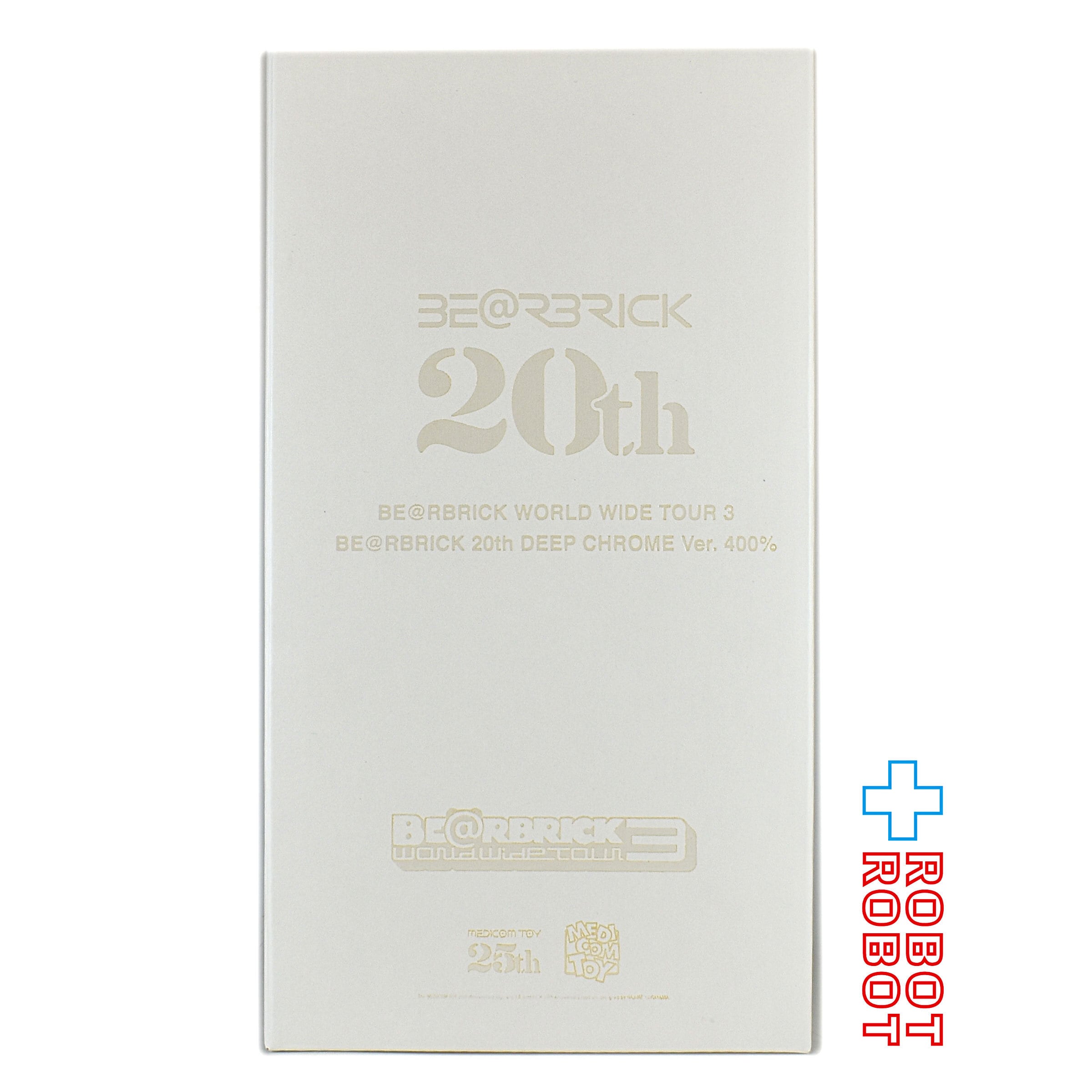 未開封 BE@RBRICK 20th DEEP CHROME Ver 400%