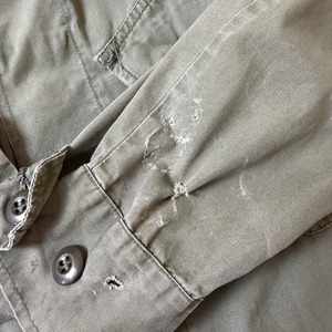 60's Jungle Fatigue Jacket 3rd US.ARMY  60年代 ジャングルファティーグ アメリカ軍 コットンポプリン シャツ ジャケット ミリタリー ヴィンテージ ビンテージ  TT2026-0014
