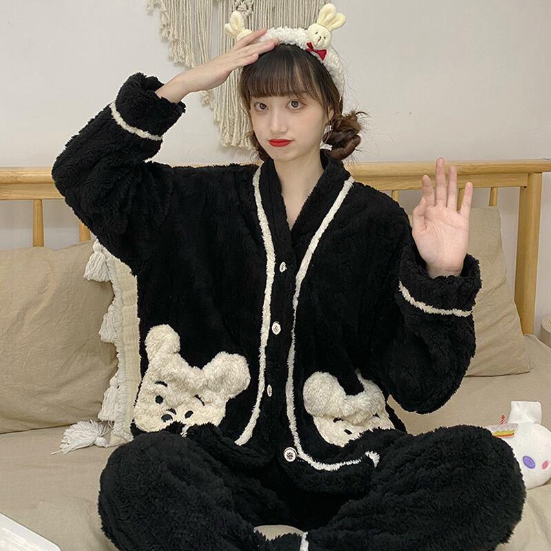 コーラルベルベットウィンターレッドフランネル 大人ガーリー スウィート キュート カジュアル 冬物 YY-ファッション81124484774