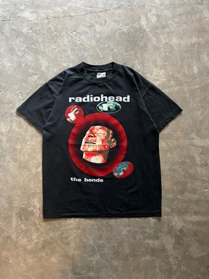 RADIOHEAD THE BENDS ラジオヘッド Tシャツ LARGE ブラック ONEITA