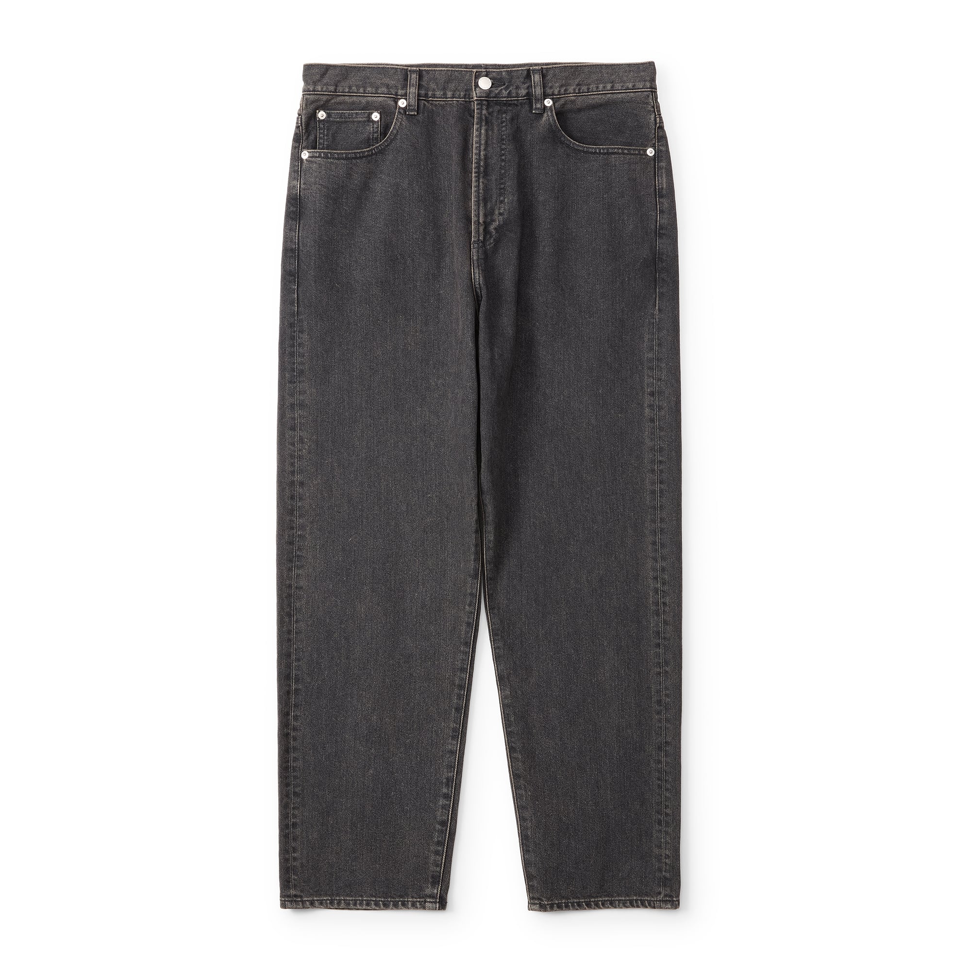 everyone soft denim pants (BLACK) | everyone