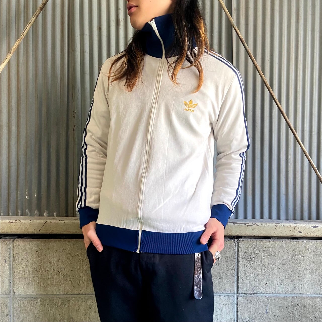 正規品】 90s 珍しい adidas アディダス レア○90s《アディダス》刺繍