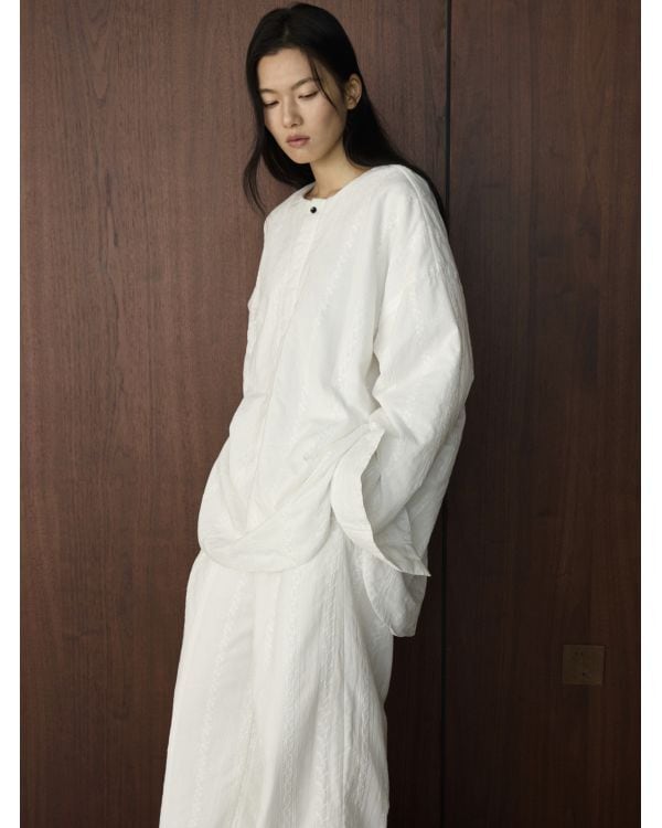 Embroidery Paded Tops