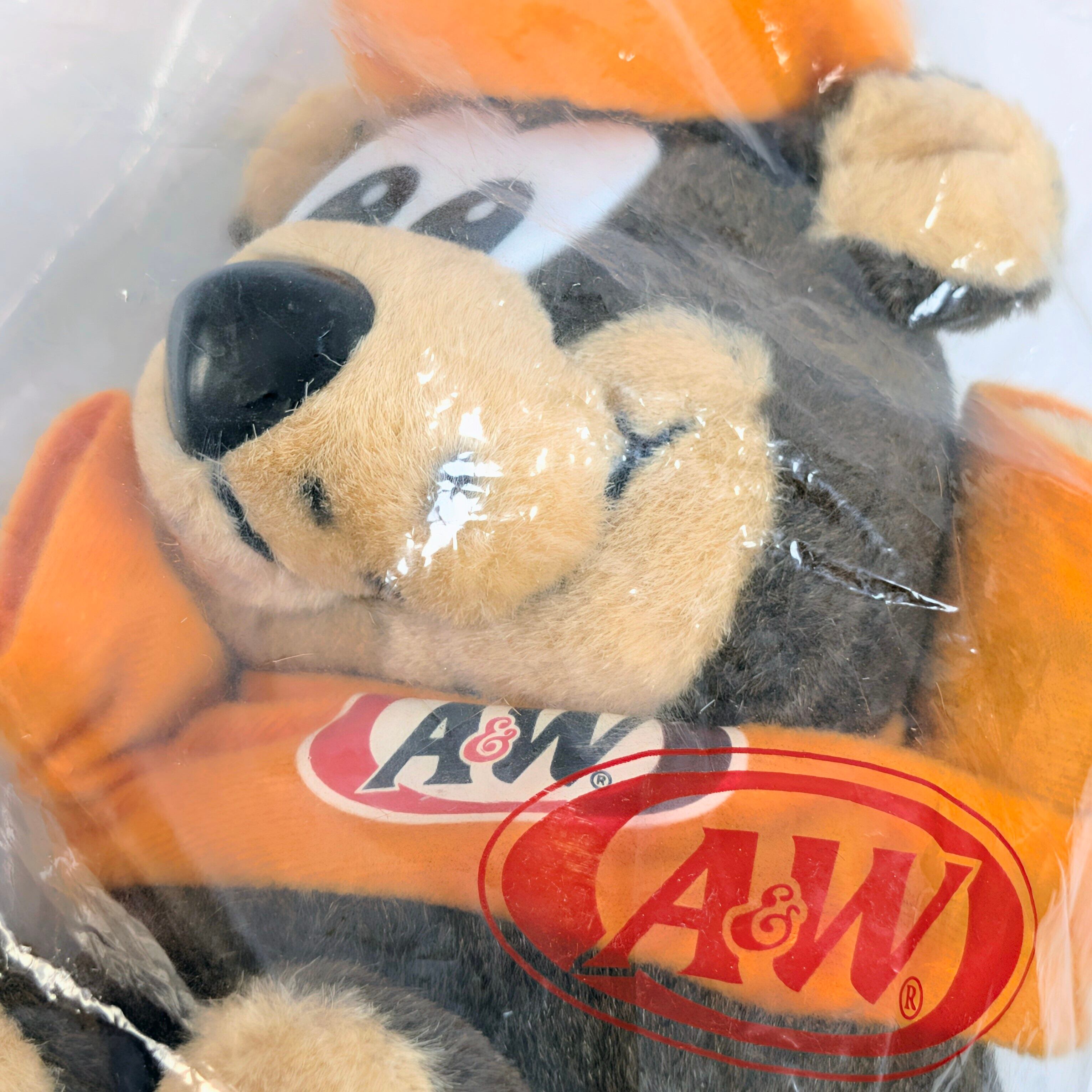 ☆DEADSTOCK / VINTAGE90'☆【 A&W（エンダー）ルーティ ベアー 】プラッシュトイ / ぬいぐるみ 〚アメリカン雑貨 アメトイ〛