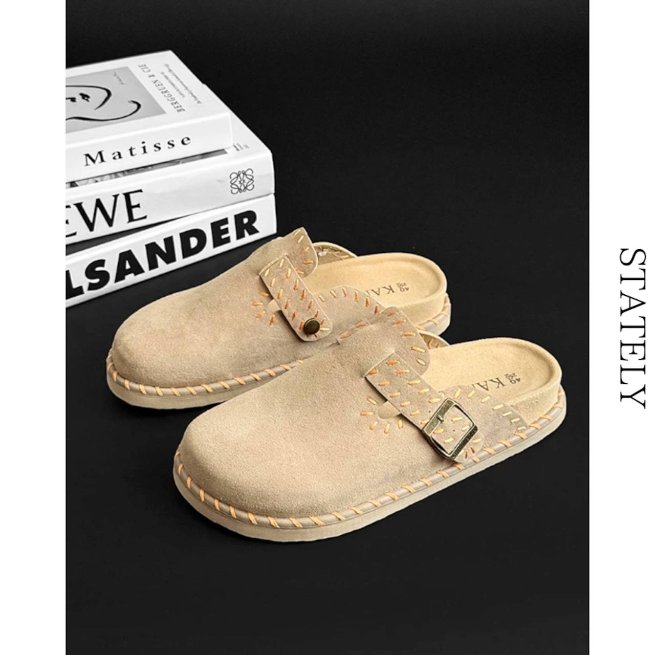 Suede Buckle サボサンダル/2color_S25・画像6