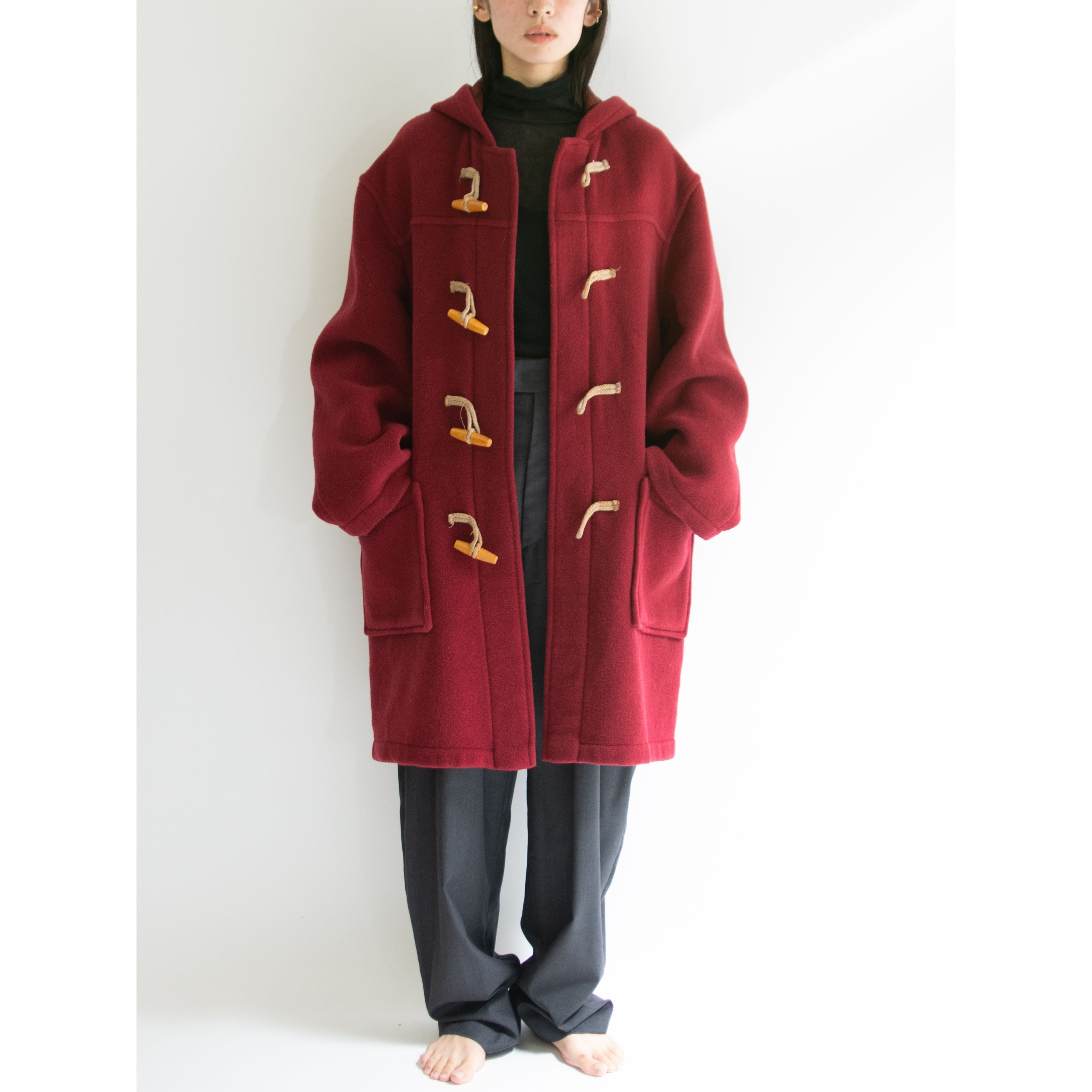 Brompton】Made in England Wool-Nylon-Cashmere Duffel Coat