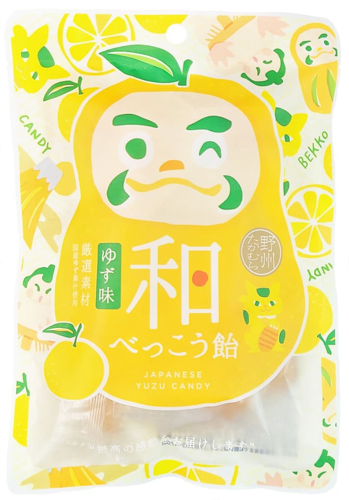 和べっこう飴 ゆず味 | 野州たかむらオンラインショップ