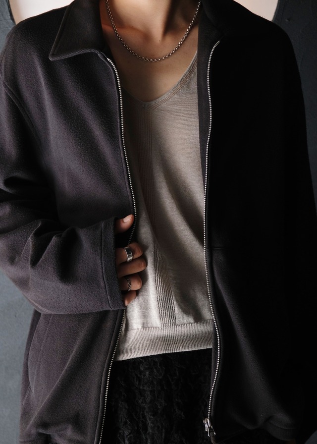 Y's for men 94SS cotton loose drizzler jacket