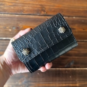 専用リンク【カスタムオーダー Trucker Wallet-10 クロコ型押しレザー】