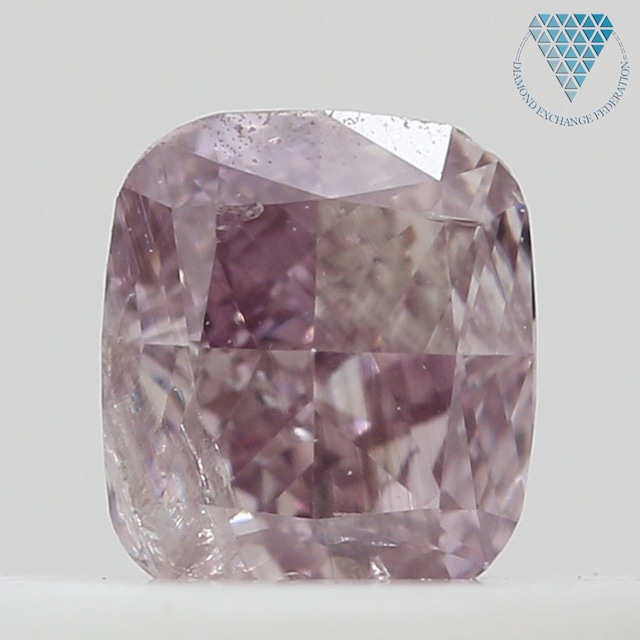 0.27 ct FANCY INTENSE PURPLISH PINK I3 CUSHION GIA 天然  ダイヤモンド ルース