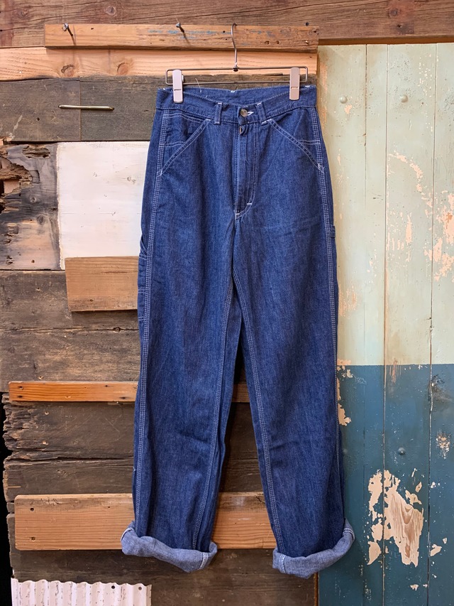 70's Lee Denim Painter Pants W26