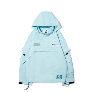 SALE 送料無料【HIPANDA ハイパンダ】レディース ブルゾン WOMEN'S ANORAK / BLACK・LIGHT BLUE