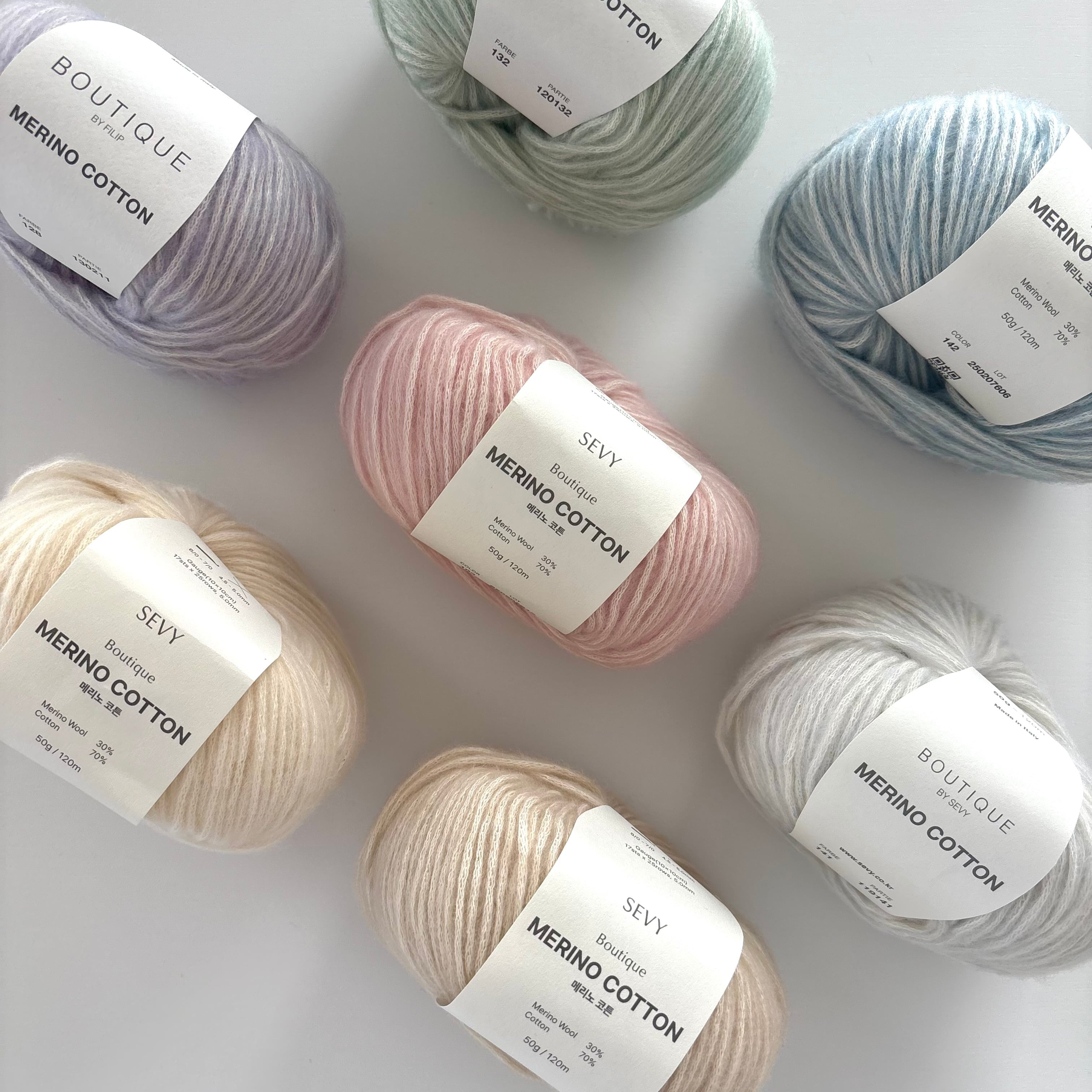 MERINO COTTON by sevy [メリノコットン]