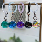 【金具シルバー】まんまる、つやつや、ふたつとない。実物をお届け！レジンヨーヨーチャームャーム✨数量限定