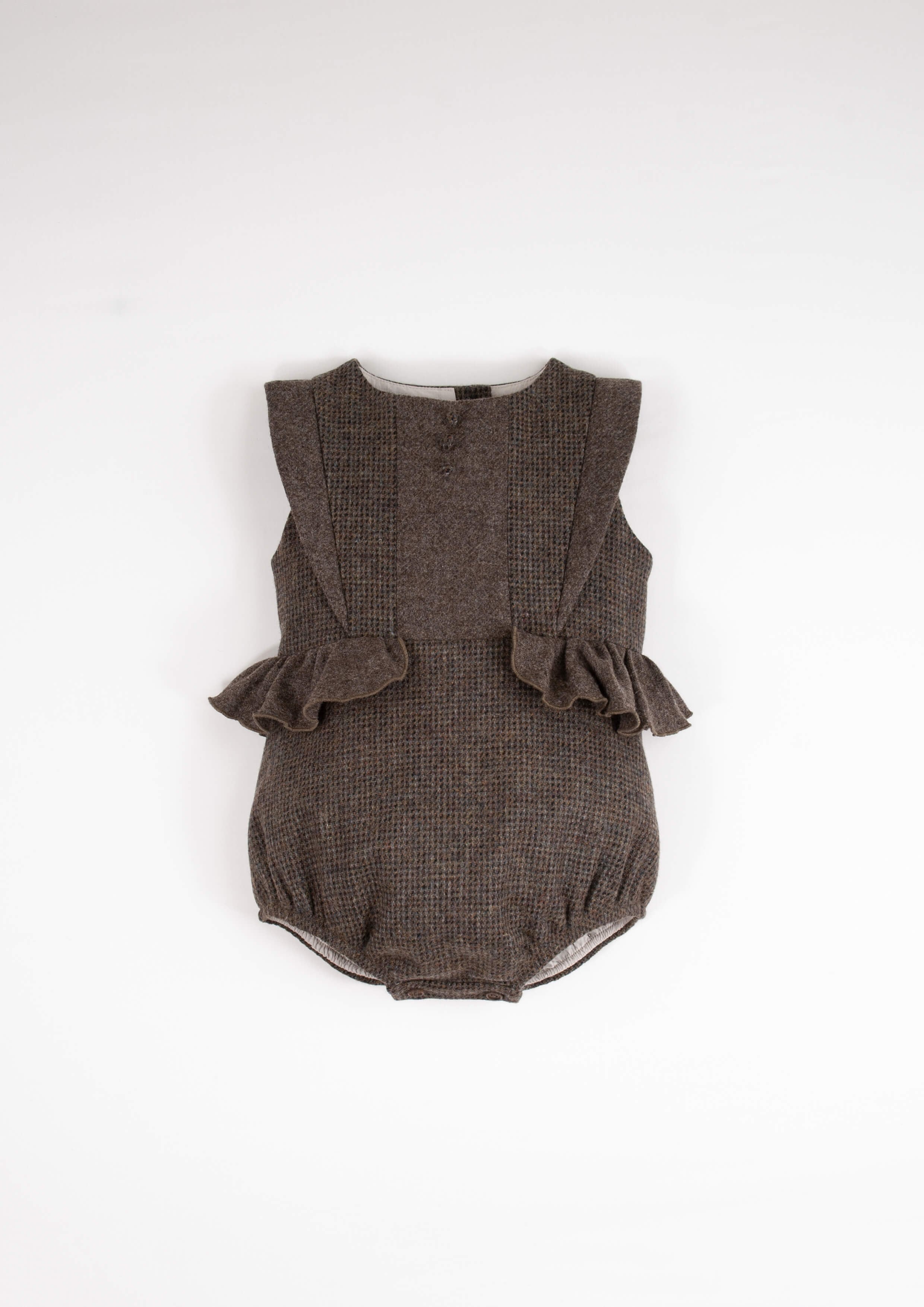 18-24m ラスト1点】Popelin / Mod.3.2 Multi-coloured woollen romper