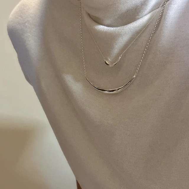 S925 LONG urban necklace (N129)