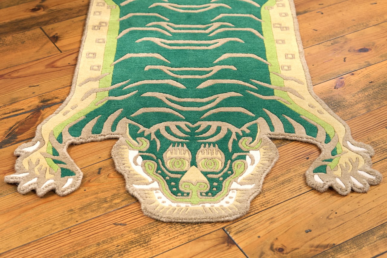 Tibetan Tiger Rug 《Mサイズ》 | SLOWTIGER