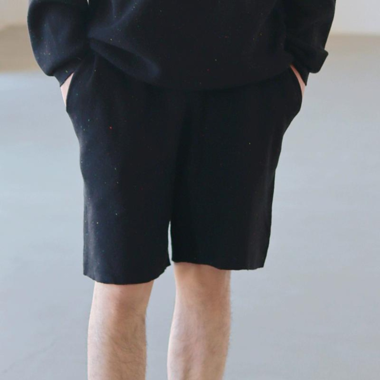 ベーシックニットショーツ（別売りでセットアップのニットトップスあり）　0843