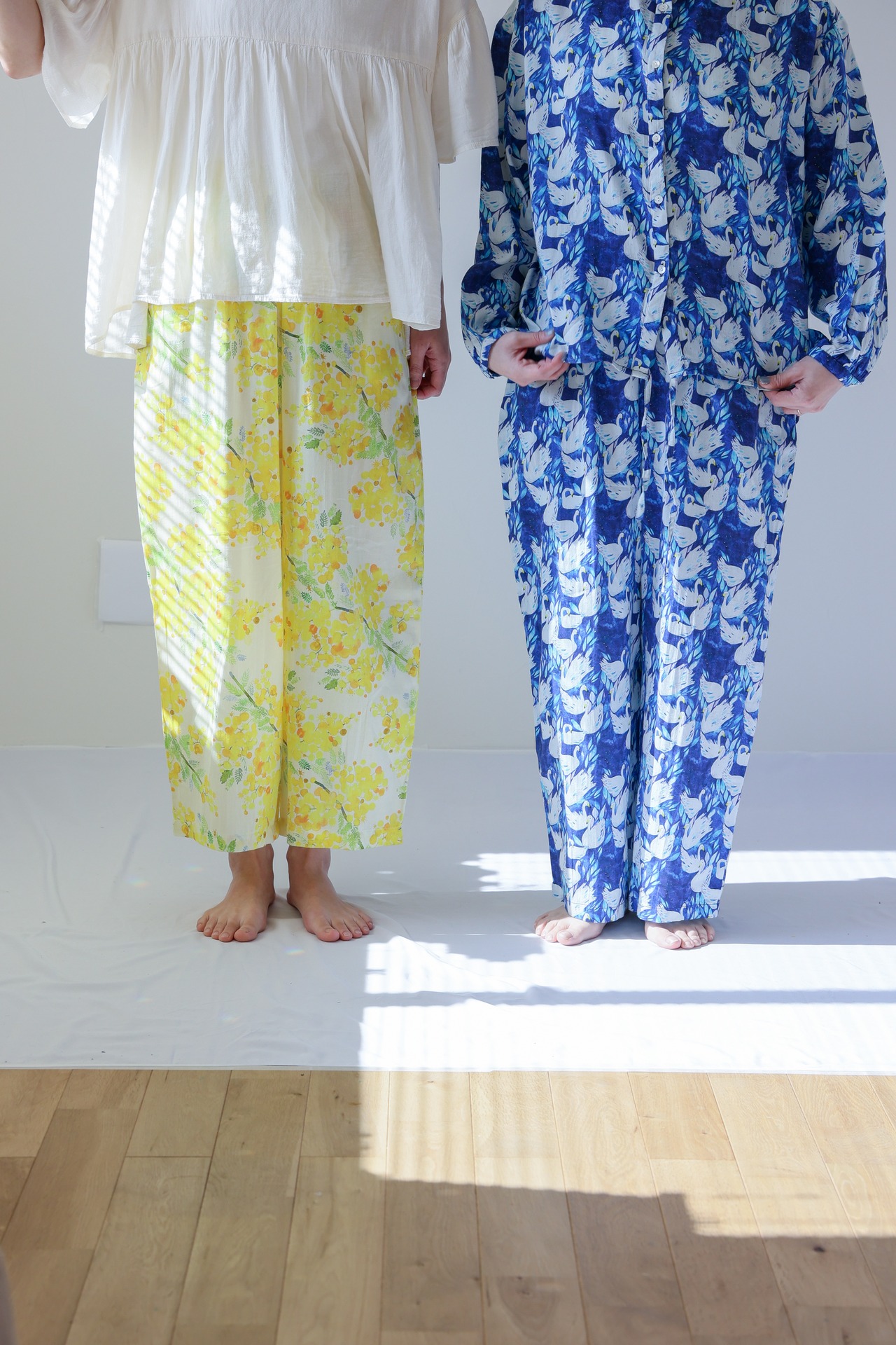 SWAN｜ オーガニックコットンワイドパンツ