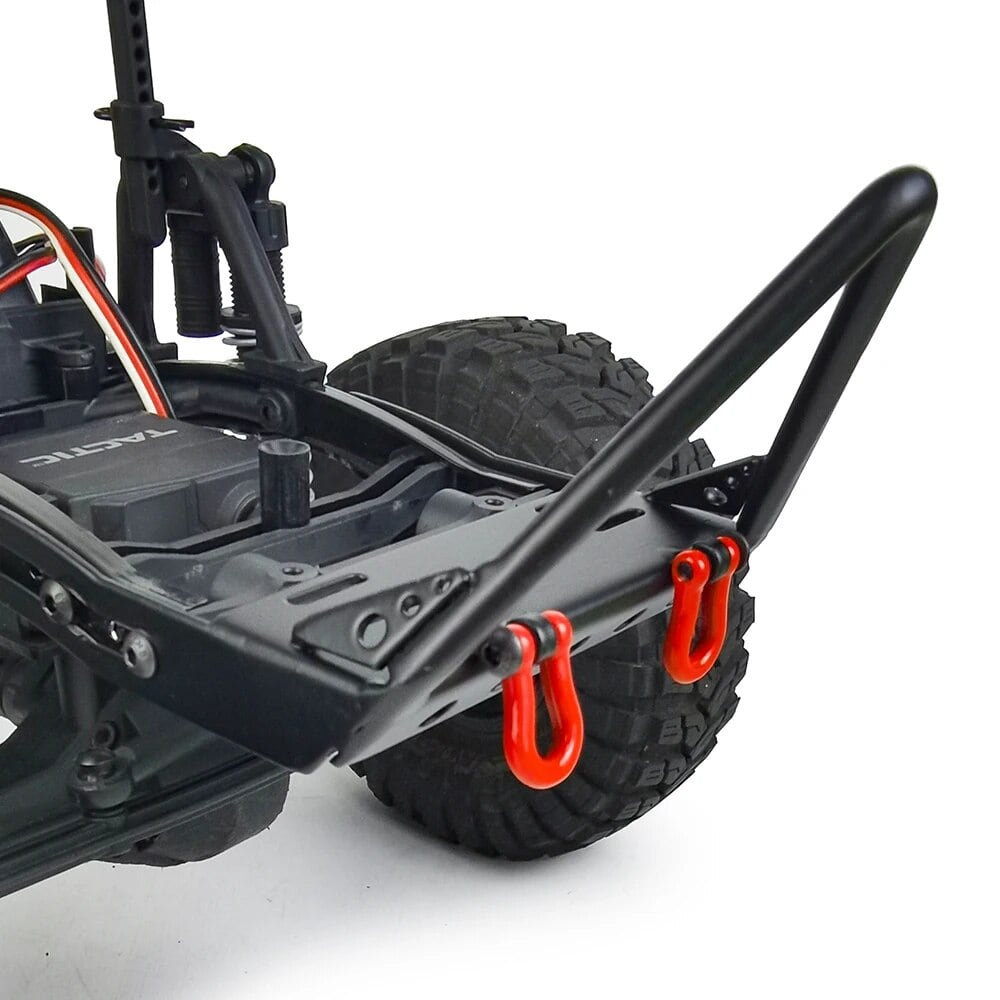 金属製フロントバンパー 牽引シャックル付き アキシャル SCX10 ジープ