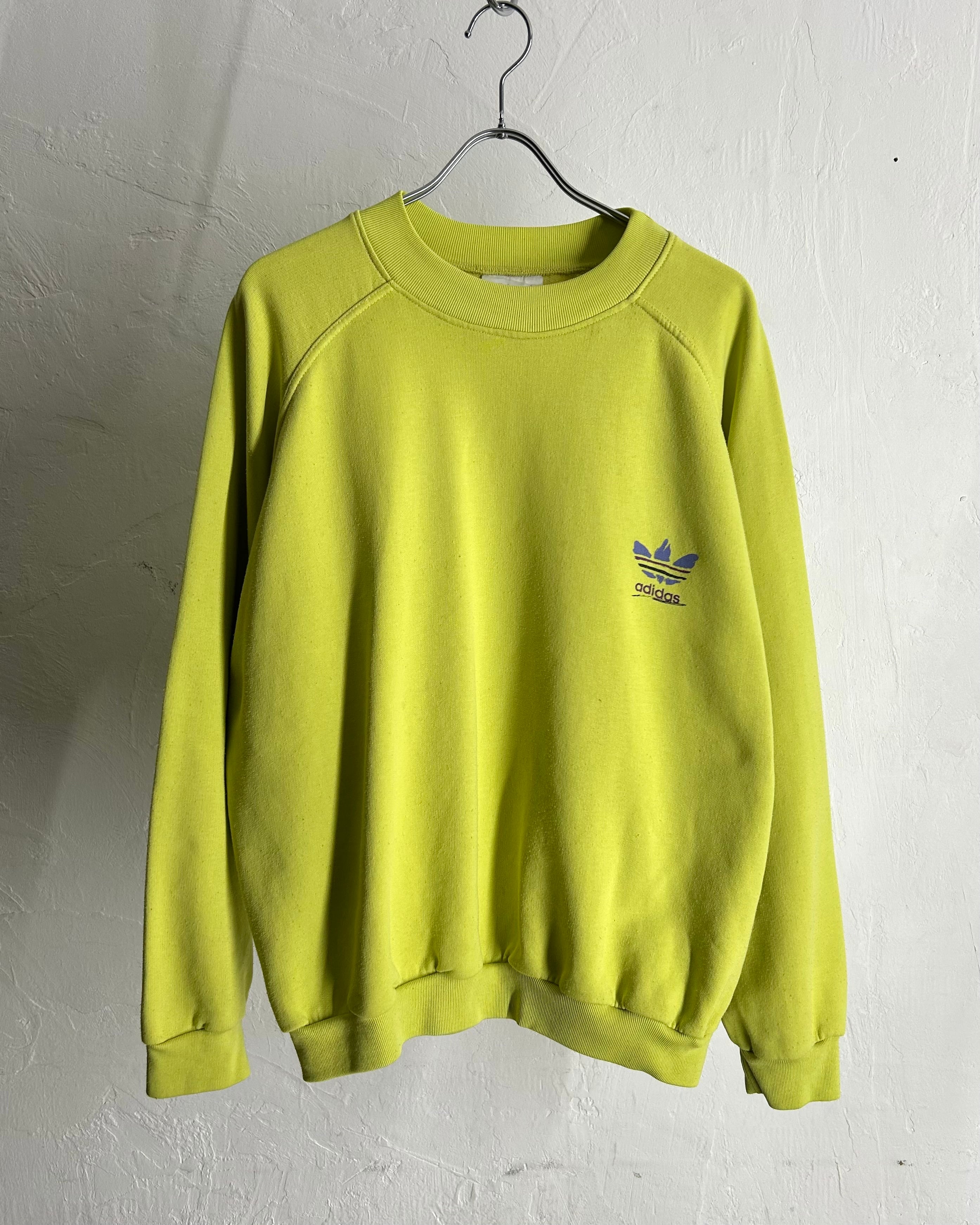 80s adidas Logo Print Sweat Shirt