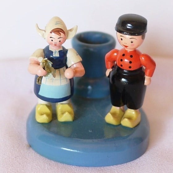 木製キャンドルスタンド オランダ ドイツ エルツ