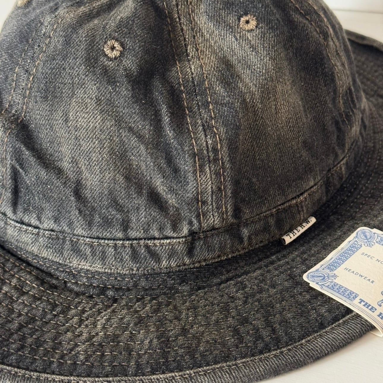 THE H.W.DOG&CO FATIGUE HAT (BLACK) D-01075 | TiL (ティル）