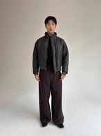 Yausye 83 Pleated Straight Trousers
