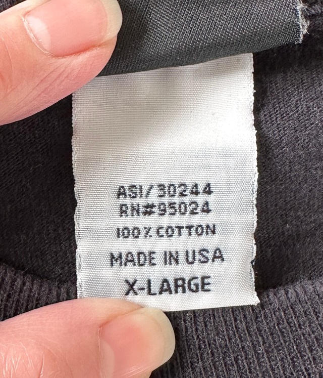 -Harley Davidson- Vintage 00s XL Flame pattern Long Sleeve T-shirt made in USA