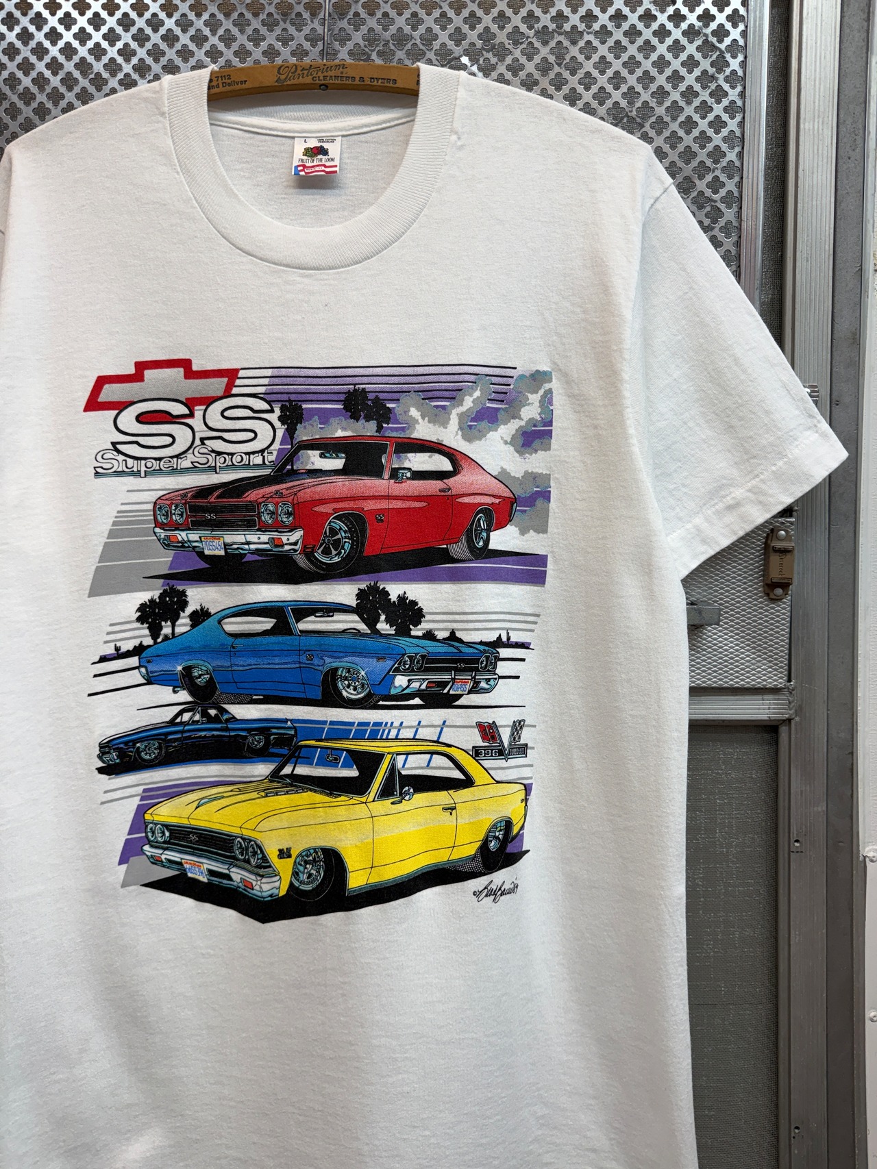 90s Chevrolet SS (Super Sport) / Fruit of the Loom  made in usa・画像2